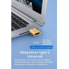 Adaptateur USB-C femelle vers USB-A mâle