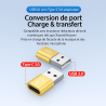 Adaptateur USB-C femelle vers USB-A mâle